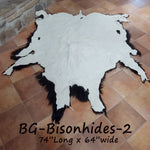 Bison (Buffalo) Hide / Robes